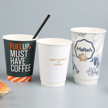 Load image into Gallery viewer, 12 OZ Wuadua Double Wall Paper Cup Professional Customized