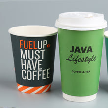 Load image into Gallery viewer, 12 OZ Wuadua Double Wall Paper Cup Professional Customized