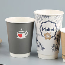 Load image into Gallery viewer, 12 OZ Wuadua Double Wall Paper Cup Professional Customized