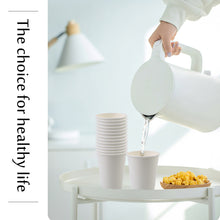 Load image into Gallery viewer, Wuadua 12 Oz Disposable Paper Cups 200 Pack White Paper Hot Cup