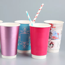 Load image into Gallery viewer, 16 OZ Wuadua Double Wall Paper Cup Professional Customized
