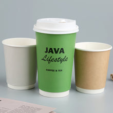 Load image into Gallery viewer, 16 OZ Wuadua Double Wall Paper Cup Professional Customized