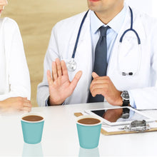 Load image into Gallery viewer, Wuadua 100 Pack Disposable 3 Oz Sky Blue Paper Cups