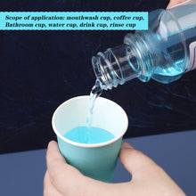 Load image into Gallery viewer, 200 Pack Wuadua Paper Cups 3 Oz Sky Blue Cups