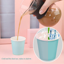 Load image into Gallery viewer, Wuadua 350 Pack Tiffany Blue Disposable Cups 3 Oz Paper Cups