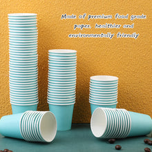 Load image into Gallery viewer, Wuadua 350 Pack Tiffany Blue Disposable Cups 3 Oz Paper Cups