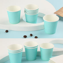 Load image into Gallery viewer, 300 Pack Sky Blue 3Oz Disposable Paper Coffee Hot Cups