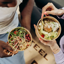 Load image into Gallery viewer, Wuadua 1100ML 70 Pack Paper Salad Bowls No Lids