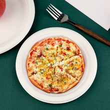 Load image into Gallery viewer, wuadua 7Inch/9Inch (50+50pcs) Disposable Sugarcane Paper Plates
