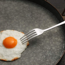 Load image into Gallery viewer, 24Pcs Stainless Steel Flatware Set Color Silver