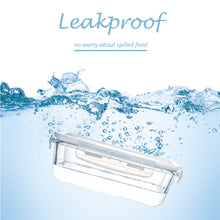 Load image into Gallery viewer, wuadua 1040ML Glass Containers with Lids Airtight Lunch Containers, Glass Meal Prep Containers