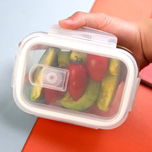 Load image into Gallery viewer, wuadua 410ML Glass Containers with Lids Airtight Lunch Containers