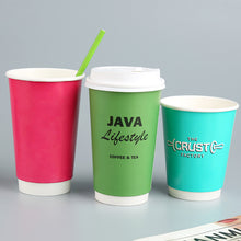 Load image into Gallery viewer, 16 OZ Wuadua Double Wall Paper Cup Professional Customized
