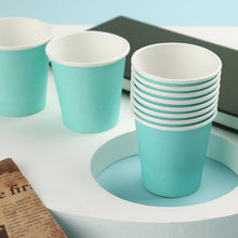 Load image into Gallery viewer, 300 Pack Sky Blue 3Oz Disposable Paper Coffee Hot Cups

