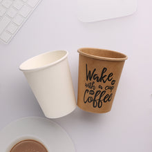 Load image into Gallery viewer, 8 OZ Wuadua Single Wall Disposable Paper Cup Professional Customized

